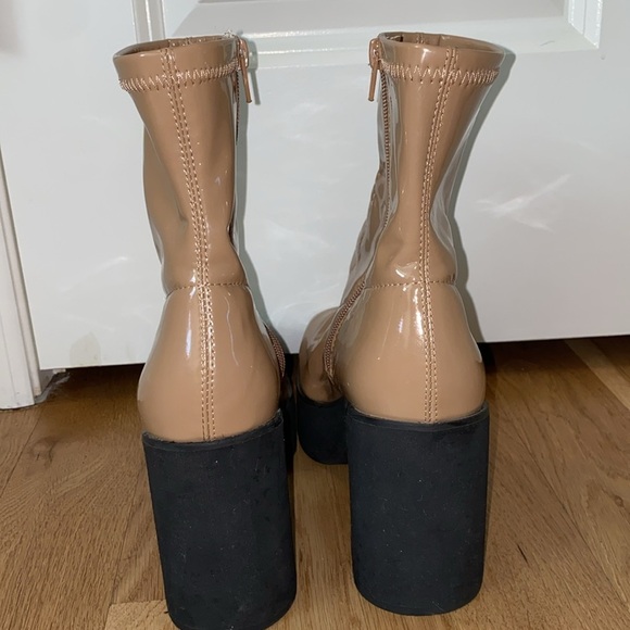 Princess Polly Women's Tan Boots size 9 - Picture 5 of 8